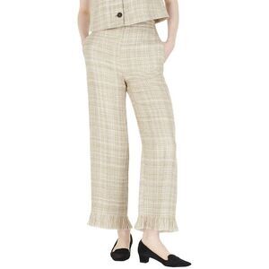Adam Lippes Womens Sutton Linen & Silk-Blend Pant